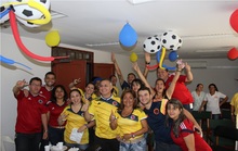 Bolet&iacute;n no. 21 - as&iacute; vivi&oacute; el partido de Colombia la UESVALLE principal