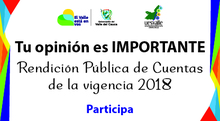 Rendici&oacute;n de cuentas 2018