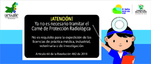 No se debe tramitar el carn&eacute; de protecci&oacute;n radiol&oacute;gica