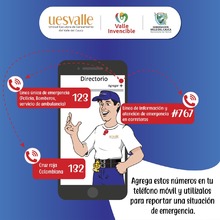 N&uacute;meros telef&oacute;nicos de emergencia en caso de un desastre 
