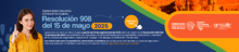 Banner resolucion 908 mayo de 2025 