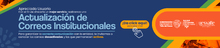 Banner cambio correos institucionales