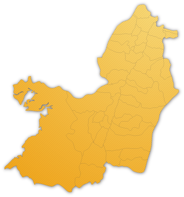 Mapa General del Valle del Cauca