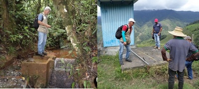 LA UES VALLE REALIZA MAPAS DE RIESGO PARA MEJORAR LA CALIDAD DEL AGUA EN ACUEDUCTOS RURALES