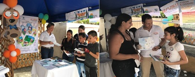 LA UES VALLE SE HIZO PRESENTE EN EL DÍA DEL CAMBIO EN LA ZONA CENTRO DEL DEPARTAMENTO.