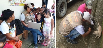 LA UES VALLE SE VINCULÓ A LA JORNADA DE SALUD DEL RESGUARDO INDÍGENA RÍO BRAVO EN  ZONA RURAL DEL MUNICIPIO DE CALIMA DARIEN