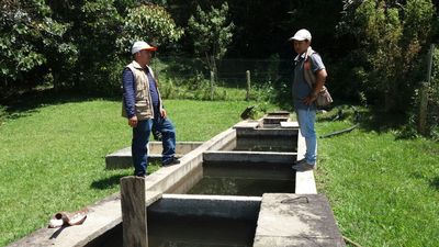 La UES Valle, intensifica acciones para el mejoramiento de la calidad del agua en los acueductos rurales