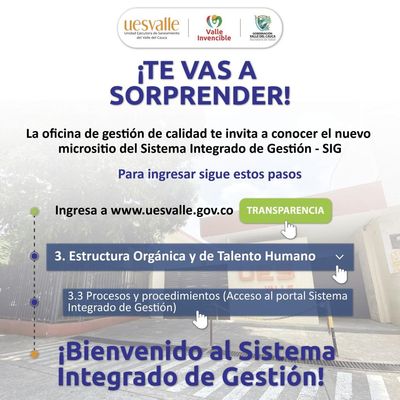 Conoce el nuevo micrositio del Sistema Integrado de Gestión