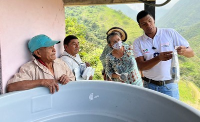 UESVALLE brinda educación sanitaria para mejorar acceso al agua potable en comunidades indígenas