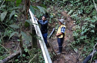 Con asistencia técnica UESVALLE acompañó a comunidades rurales afectadas por el invierno