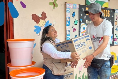 Agua segura para 32 familias en la vereda Buenos Aires en Obando.