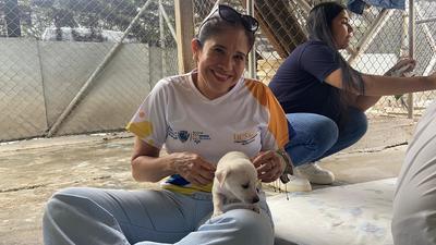 Con 1.700 kilos de alimentos y jornada de vacunación en Ginebra, la UESVALLE se sumó a la campaña ‘Salvando Huellas’