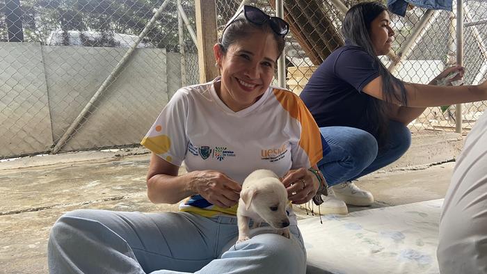 Con 1.700 kilos de alimentos y jornada de vacunaci&oacute;n en Ginebra, la UESVALLE se sum&oacute; a la campa&ntilde;a &lsquo;Salvando Huellas&rsquo;